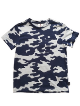 Camiseta Camuflada Azul